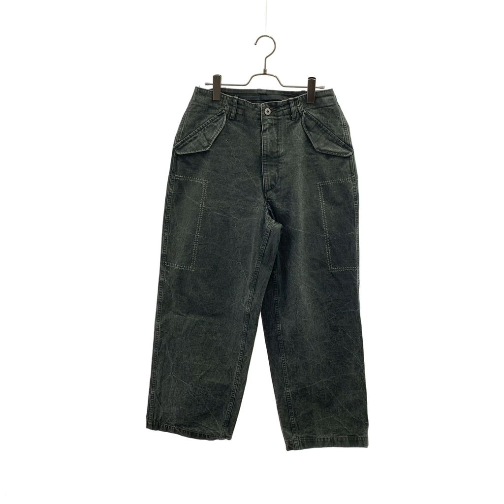 A.PRESSE / 아프레세 | 2024AW | M-51 Custom Pants 데미지 가공 필드 팬츠 | 1 | 맨즈