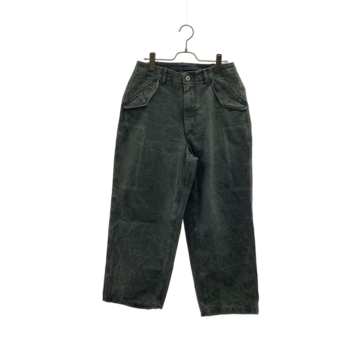 A.PRESSE / 아프레세 | 2024AW | M-51 Custom Pants 데미지 가공 필드 팬츠 | 1 | 맨즈