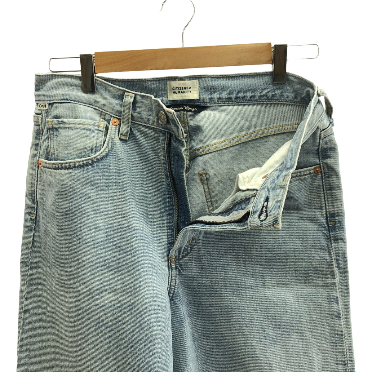 L'Appartement / 아파르트몬 | CITIZENS OF HUMANITY PALOMA BAGGY DENIM 버기 데님 팬츠 | 27 | 인디고 블루 | 여성