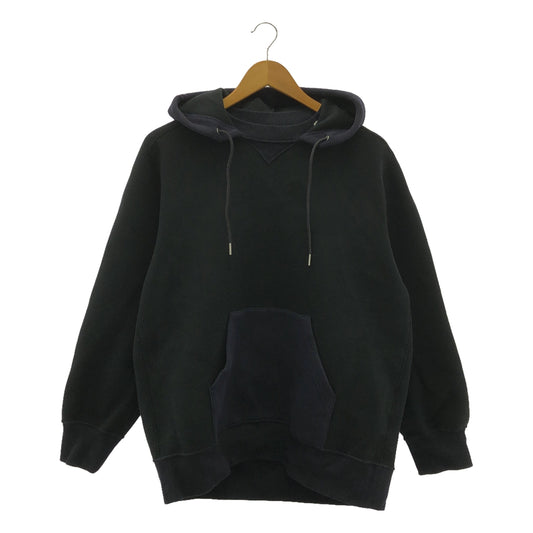 sacai / 사카이 | 2024SS | Sponge Sweat Hoodie / 바이 컬러 스웨트 후디 | 1 | 남성