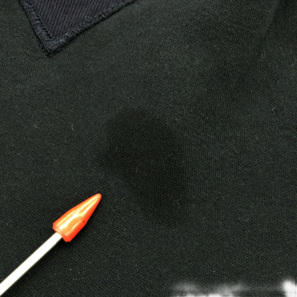 sacai / 사카이 | 2024SS | Sponge Sweat Hoodie / 바이 컬러 스웨트 후디 | 1 | 네이비 / 블랙 | 남성