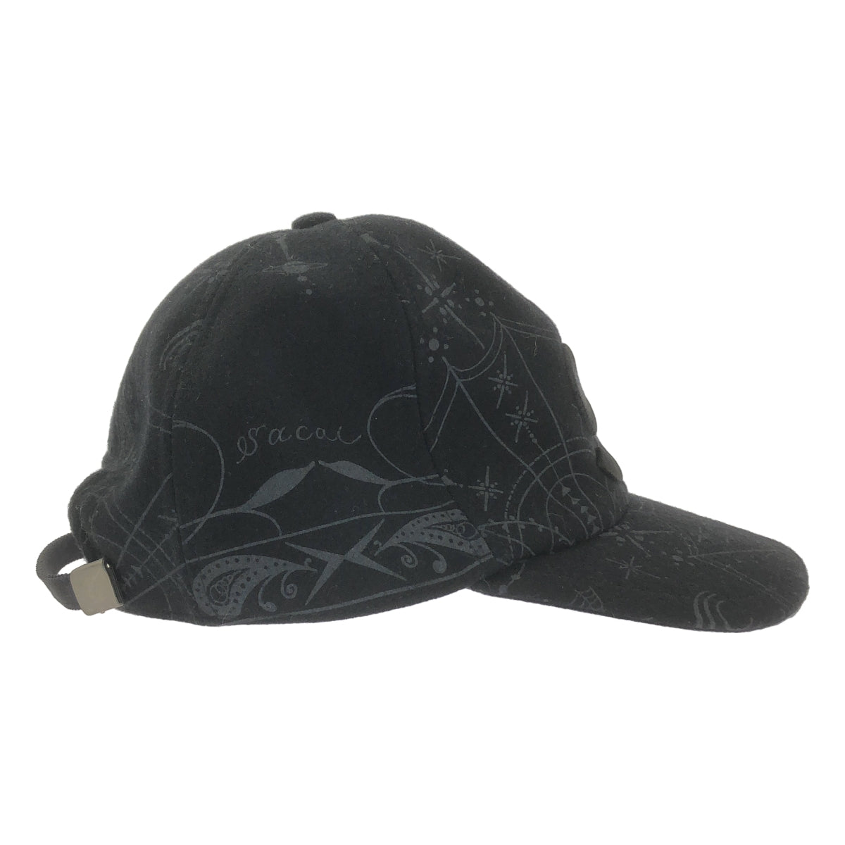 sacai / サカイ | 2020AW | × DR. WOO  BANDANA CAP / ロゴ キャップ 帽子 / アジャスター調整可 / ユニセックス | 1 | その他