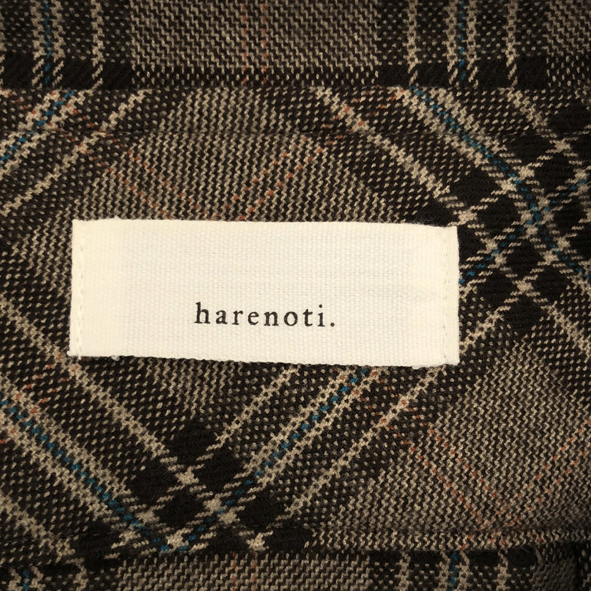 harenoti. / ハレノチ | チェックロングワンピース | ブラウン | レディース