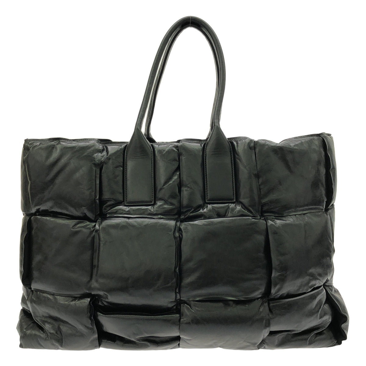 BOTTEGA VENETA | Padded Squash Maxi Intrecciato Tote Bag |