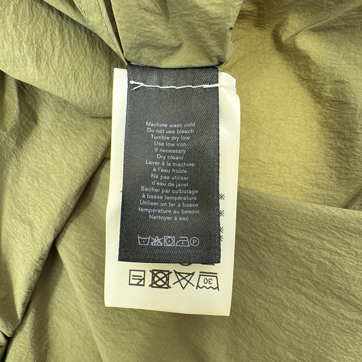 【美品】  rag & bone / ラグアンドボーン | ナイロン フーデッド ロングコート | XS | カーキ | レディース