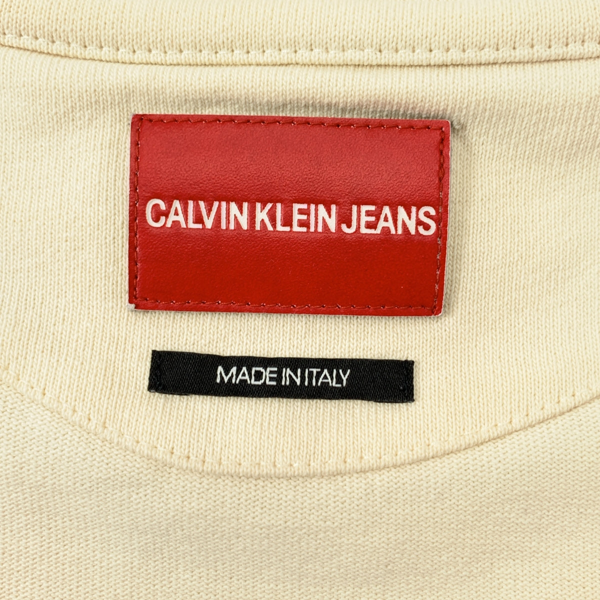 CALVIN KLEIN 205W39NYC / カルバンクライン 205ダブリュー39エヌワイシー | コットン ショルダーライン カットソー | S | メンズ