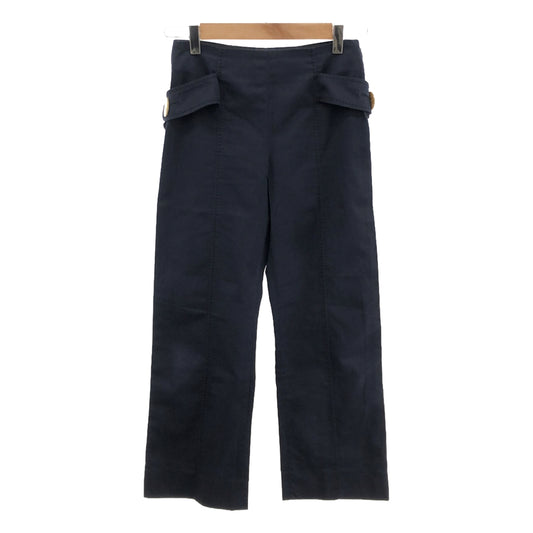 VALENTINO | Side button center stitch straight pants | 4 | Women's