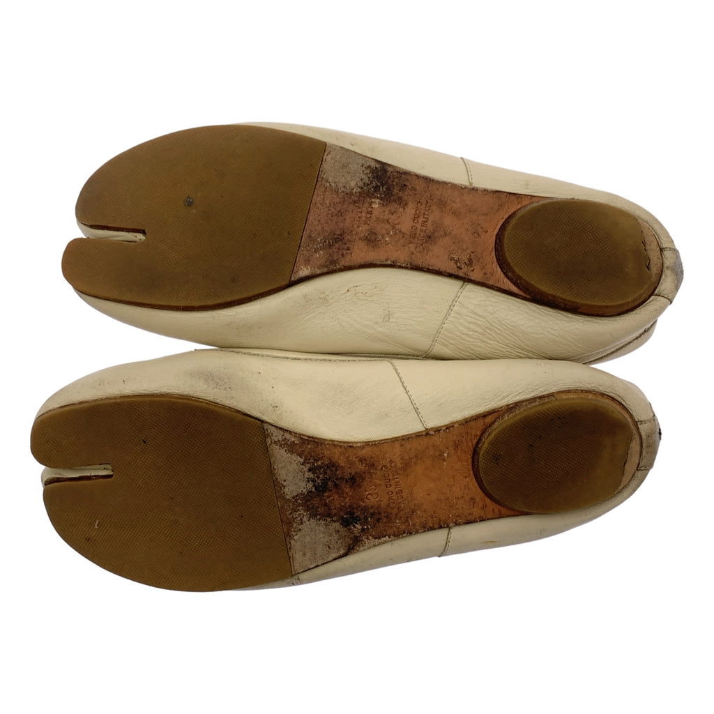 Maison Margiela / メゾンマルジェラ | tabi / タビ レザー バレエシューズ | 35 | レディース