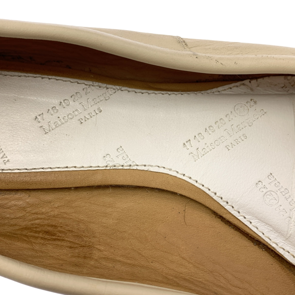 Maison Margiela / メゾンマルジェラ | tabi / タビ レザー バレエシューズ | 35 | レディース