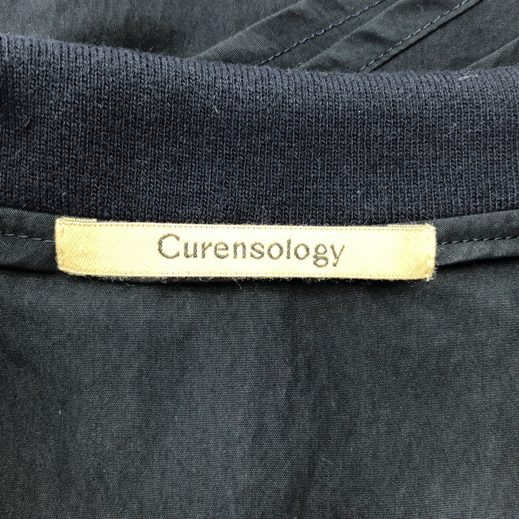 Curensology / 캘린솔로지 | 2024AW | 리브 Zip 플레어 원피스 | F | 여성