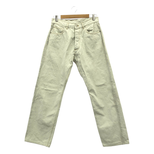 Maison Margiela | 2023SS | Bleached Straight Selvedge Denim Pants | Size 32 | Men's