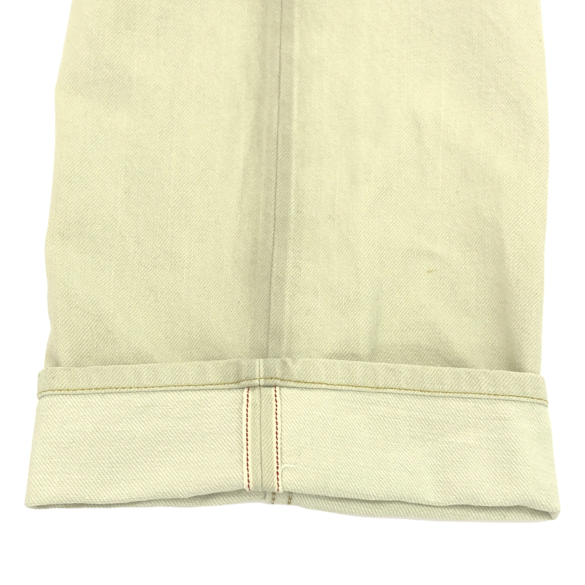 Maison Margiela | 2023SS |漂白直筒赤耳牛仔褲 |尺寸 32 |白色 |男士