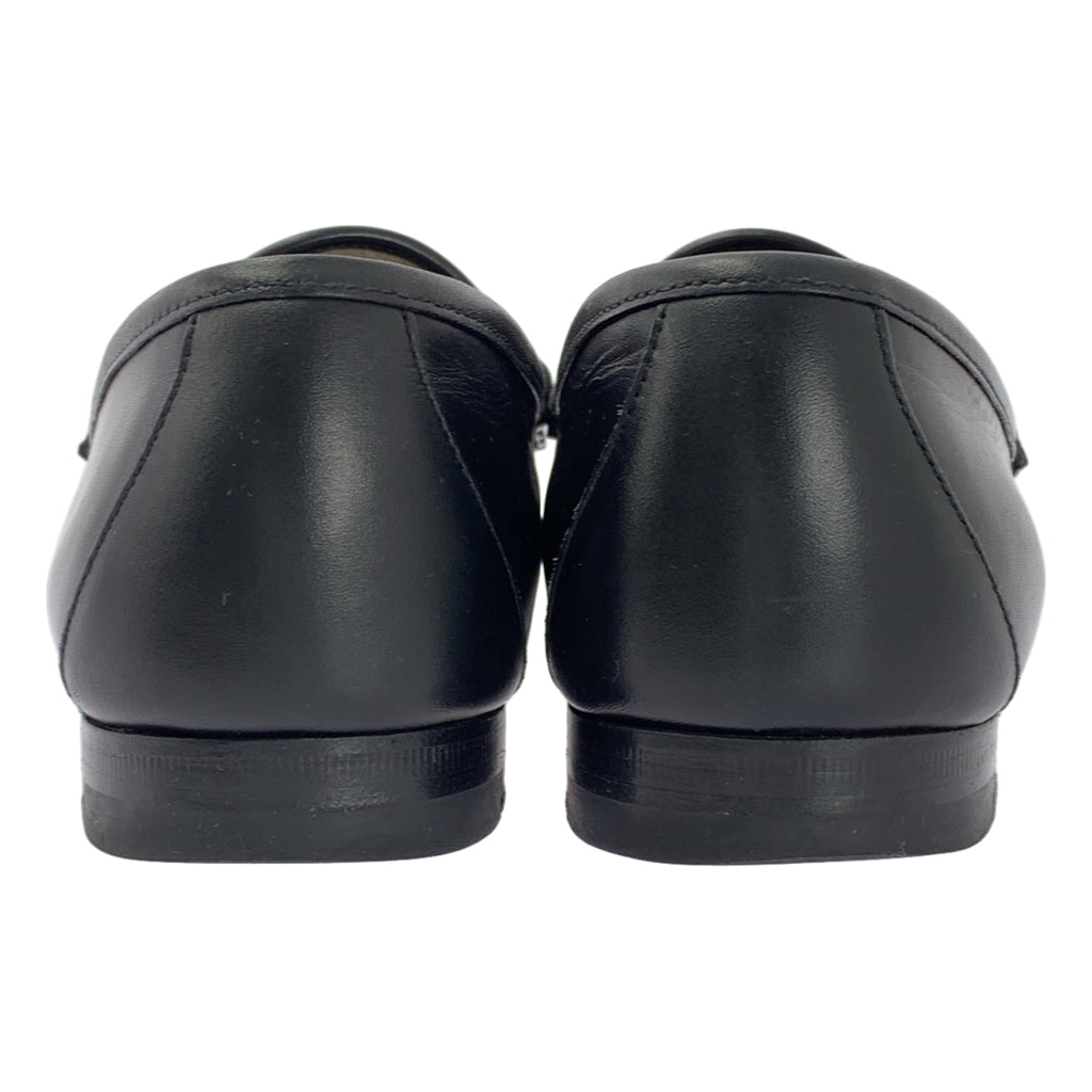 GUCCI / 구찌 | 1953 컬렉션 호스 비트 가죽 로퍼 | 38 1/2 | 여성