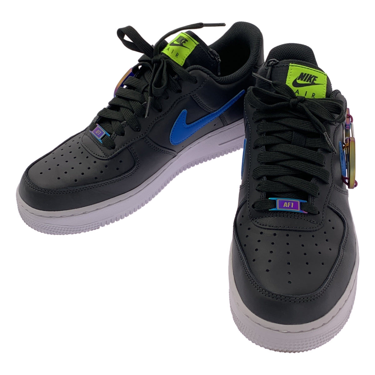 [狀況極佳] NIKE AIR FORCE 1 '07 PREMIUM 運動鞋 / DH7579-001 | 尺寸 27 | 黑色 | 男款