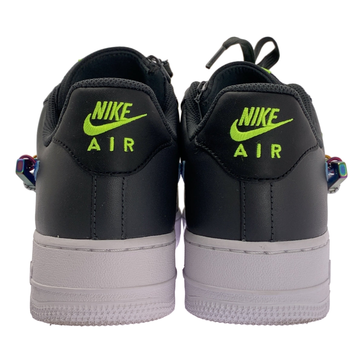 [狀況極佳] NIKE AIR FORCE 1 '07 PREMIUM 運動鞋 / DH7579-001 | 尺寸 27 | 黑色 | 男款
