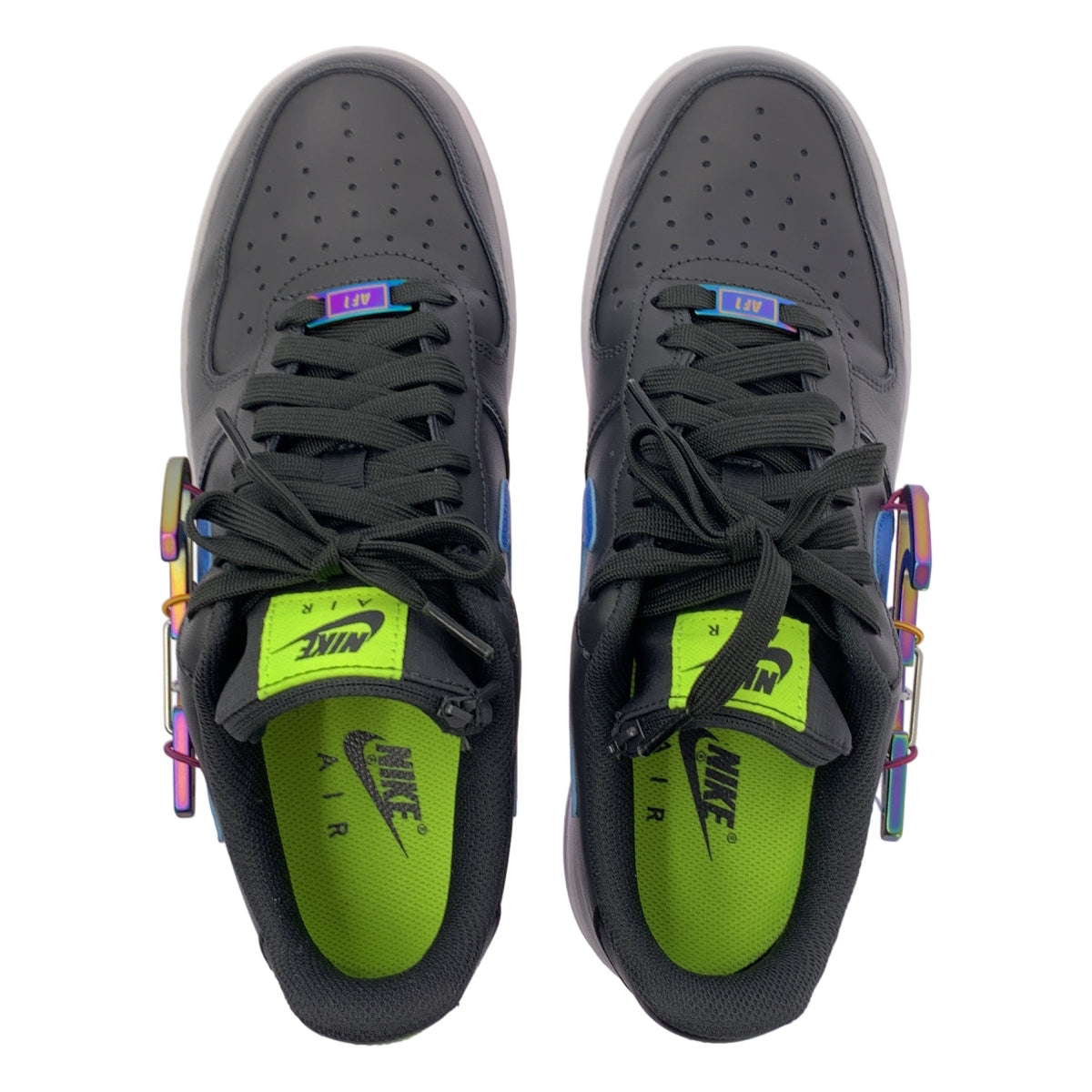 [狀況極佳] NIKE AIR FORCE 1 '07 PREMIUM 運動鞋 / DH7579-001 | 尺寸 27 | 黑色 | 男款