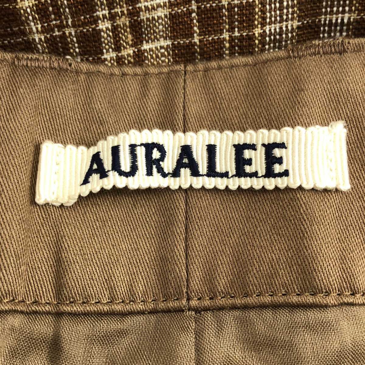AURALEE / オーラリー | 2023SS | LINEN SILK CHECK PANTS リネン シルク チェック パンツ | 1 | レディース