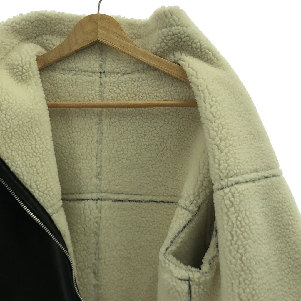 HELIOPOLE / 엘리오폴 | 에코 가죽 무톤 재킷 | 36 | 블랙 | 여성