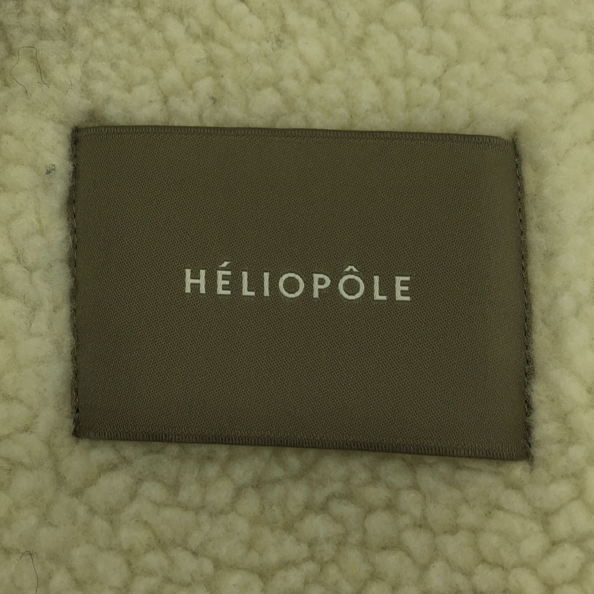 HELIOPOLE / 엘리오폴 | 에코 가죽 무톤 재킷 | 36 | 블랙 | 여성