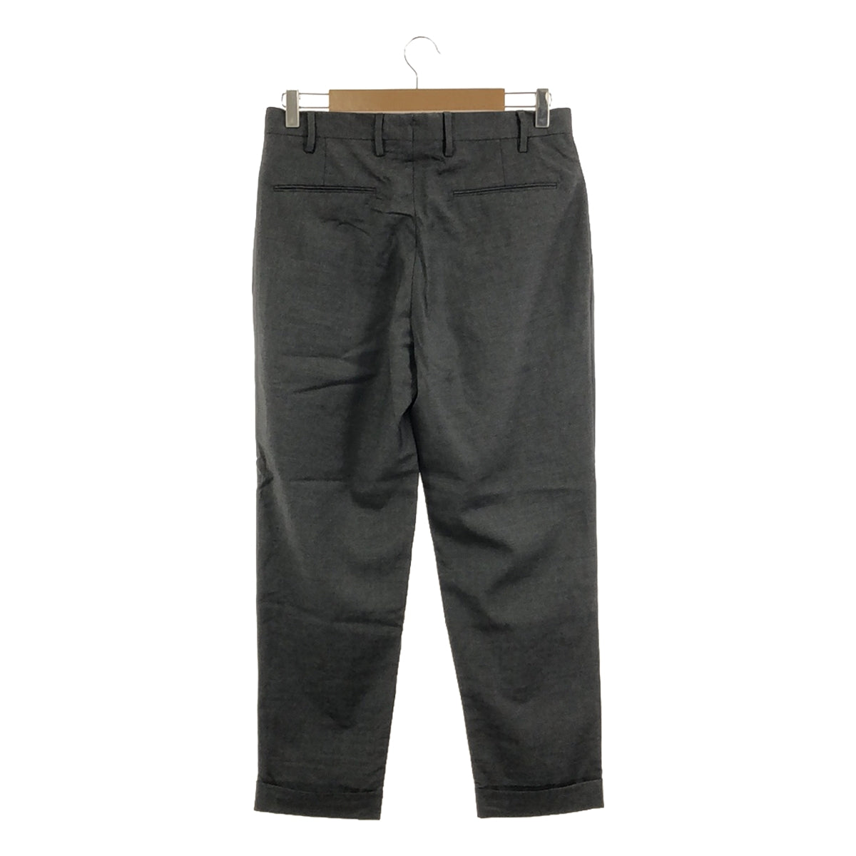 GERMANO | TRENDY FIT Wool Stretch 2-Tuck Tapered Slacks | 46 | Men's