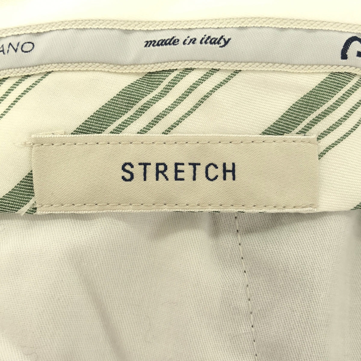 GERMANO | TRENDY FIT Wool Stretch 2-Tuck Tapered Slacks | 46 | Men's