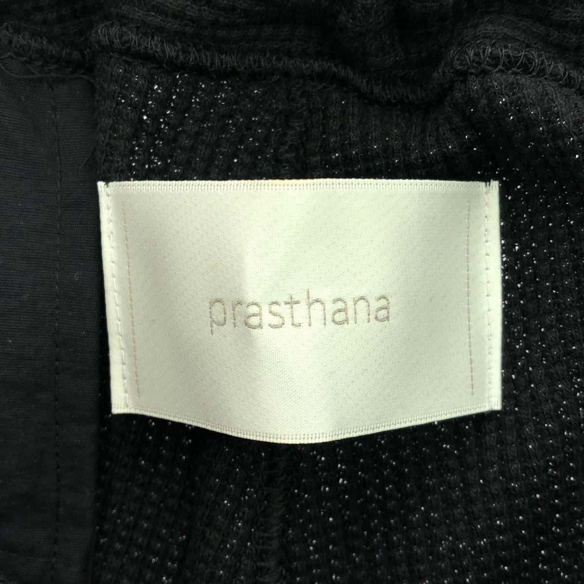 【신품】 prasthana / 프라스타나 | retro combination drop pants 바지 | M | 블랙 | 남성