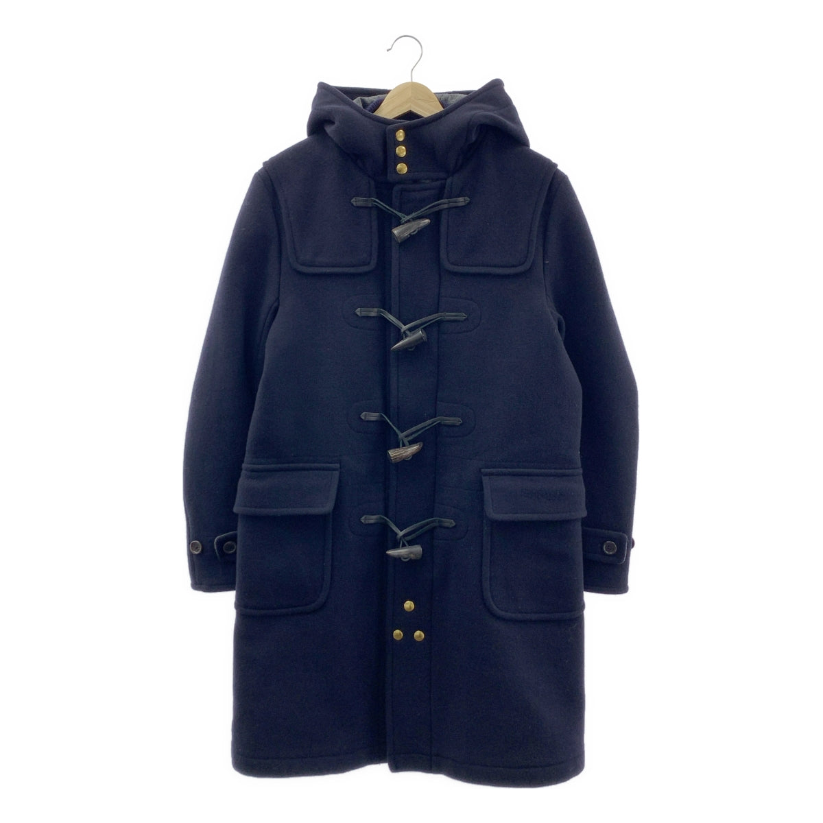 scye basics | 羊毛羊絨粗呢大衣 | 38碼 | 海軍藍 | 女款