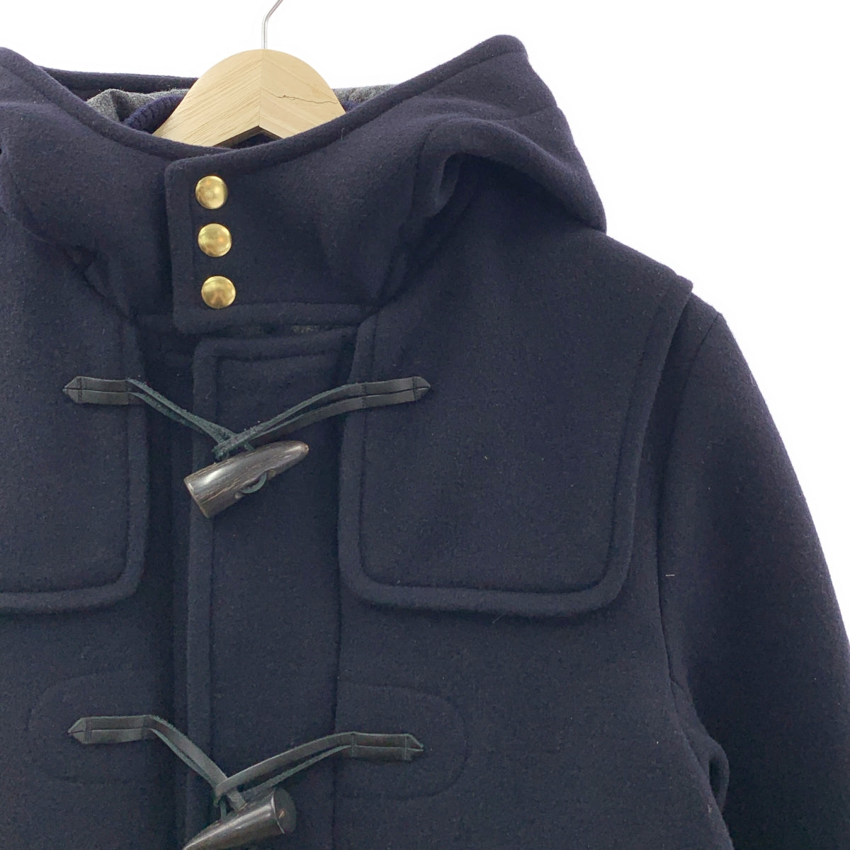 scye basics | 羊毛羊絨粗呢大衣 | 38碼 | 海軍藍 | 女款