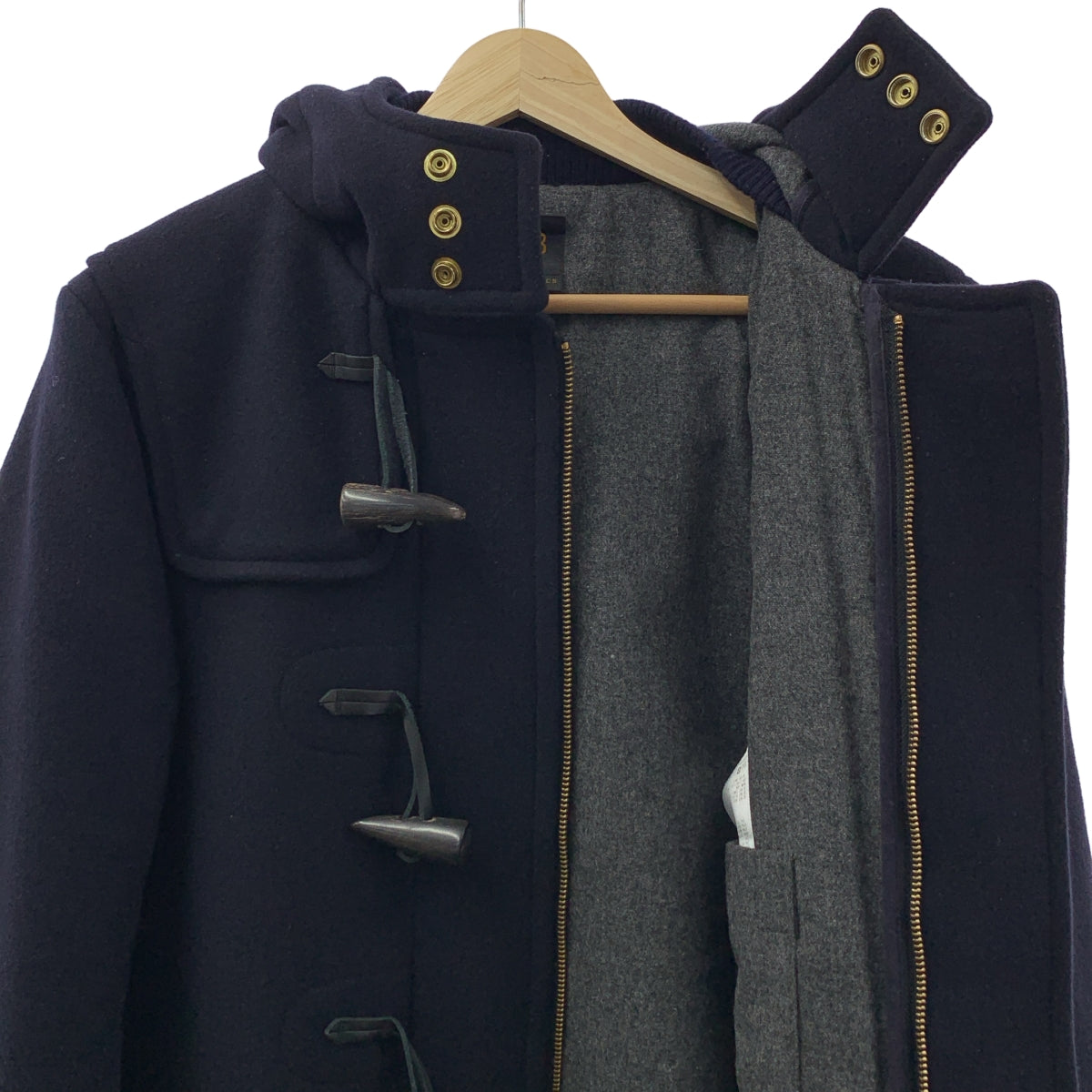 scye basics | 羊毛羊絨粗呢大衣 | 38碼 | 海軍藍 | 女款