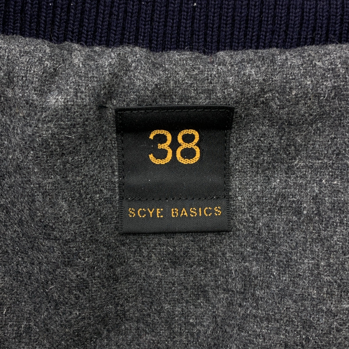 scye basics | 羊毛羊絨粗呢大衣 | 尺寸 38 | 女款