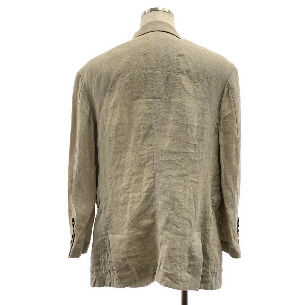 Ziggy Chen | 2025春夏系列 | 隱藏式拼接雙扣外套 | 單排扣大衣 | 44碼 | 男士