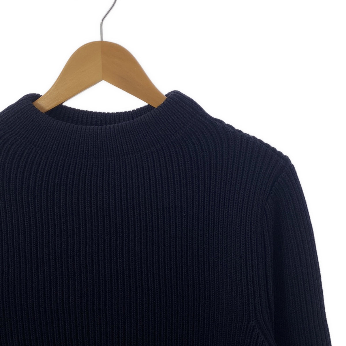 ANDERSEN-ANDERSEN / Andersen Andersen | 5G Wool Rib Crew Neck Knit Sweater | M | Men's