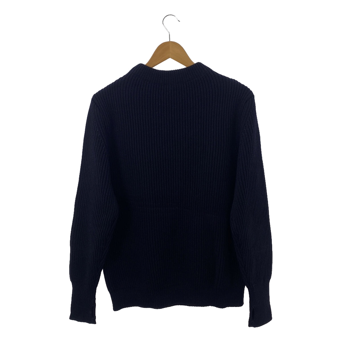 ANDERSEN-ANDERSEN / Andersen Andersen | 5G Wool Rib Crew Neck Knit Sweater | M | Men's