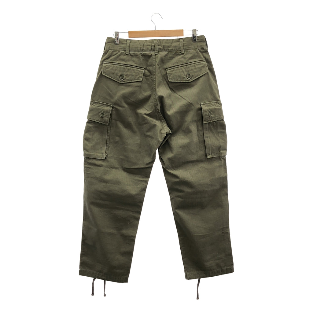 Engineered Garments / 엔지니어드 가멘츠 | FA PANT COTTON HERRINGBONE 카고 팬츠 헤링본 | S | 남성