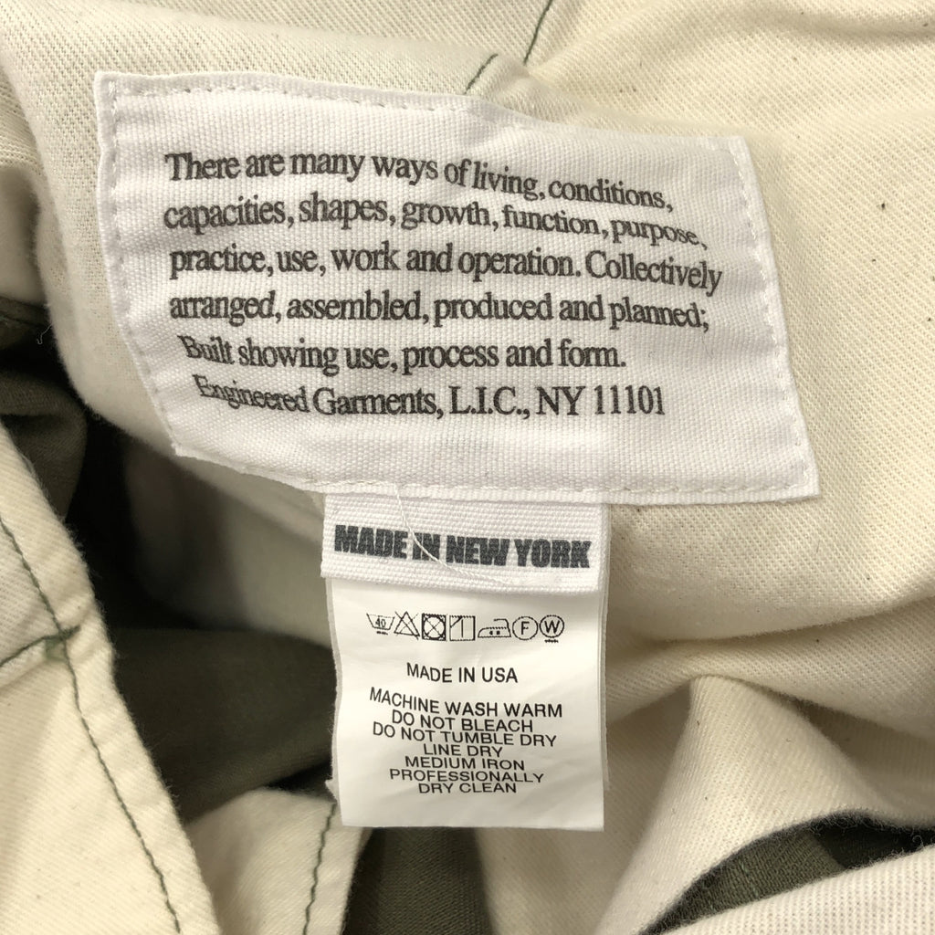 Engineered Garments / 엔지니어드 가멘츠 | FA PANT COTTON HERRINGBONE 카고 팬츠 헤링본 | S | 남성