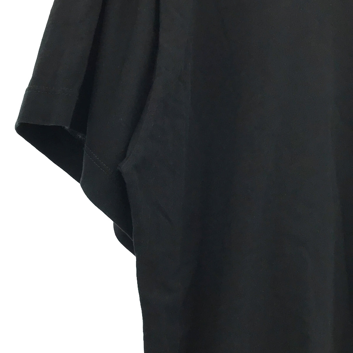 MM6 Maison Margiela / 엠엠 식스 메종 마르젤라 | 2020SS | 백프린트 로고 크루넥 오버 티셔츠 컷소우 | S | 블랙 | 여성