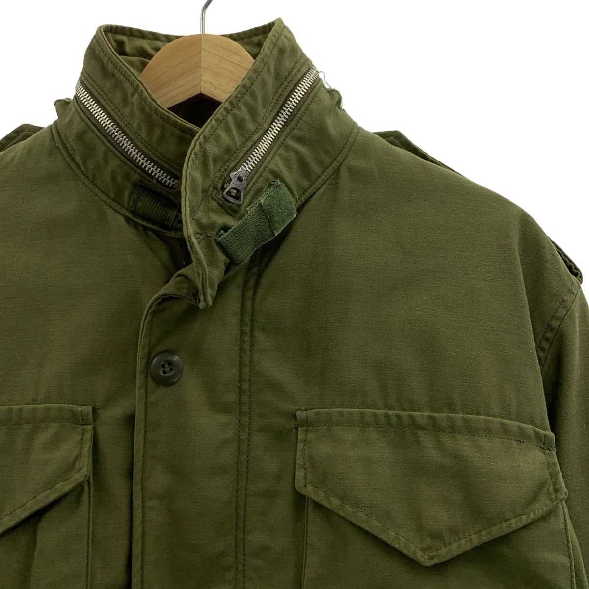 VINTAGE / 빈티지 헌 옷 | 1970s | GIBRALTAR INDUSTRIES / M-65 USARMY M-65 Field Jacket / 밀리터리 필드 재킷 / 착탈가능 라이너 포함 | S | 맨즈