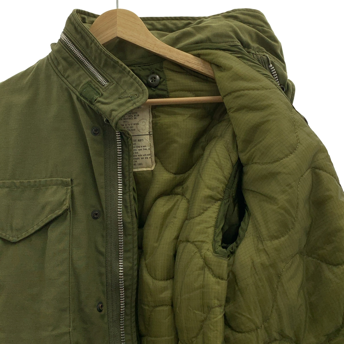 VINTAGE / 빈티지 헌 옷 | 1970s | GIBRALTAR INDUSTRIES / M-65 USARMY M-65 Field Jacket / 밀리터리 필드 재킷 / 착탈가능 라이너 포함 | S | 맨즈