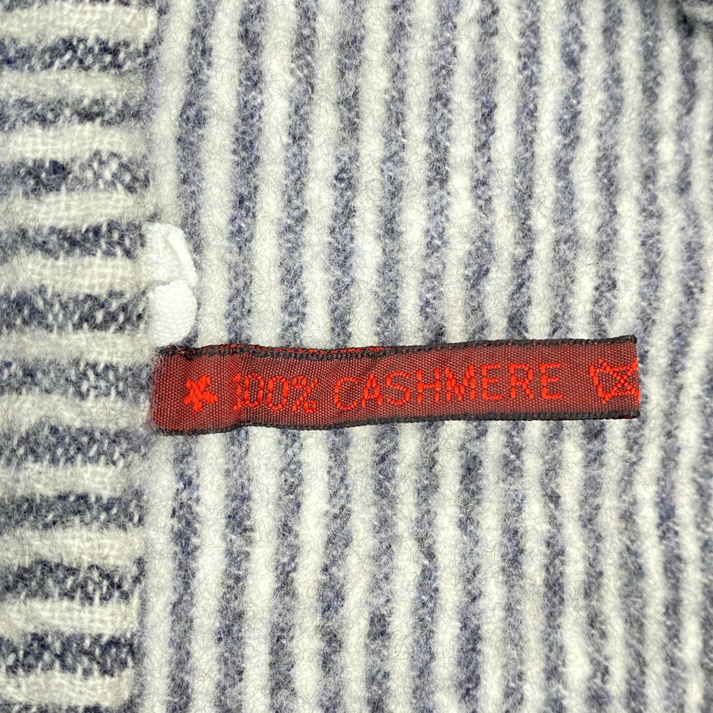 DANIELA GREGIS | 100% 羊絨 / 羊絨雙口袋針織毛衣配披肩 | F 碼 | 女款