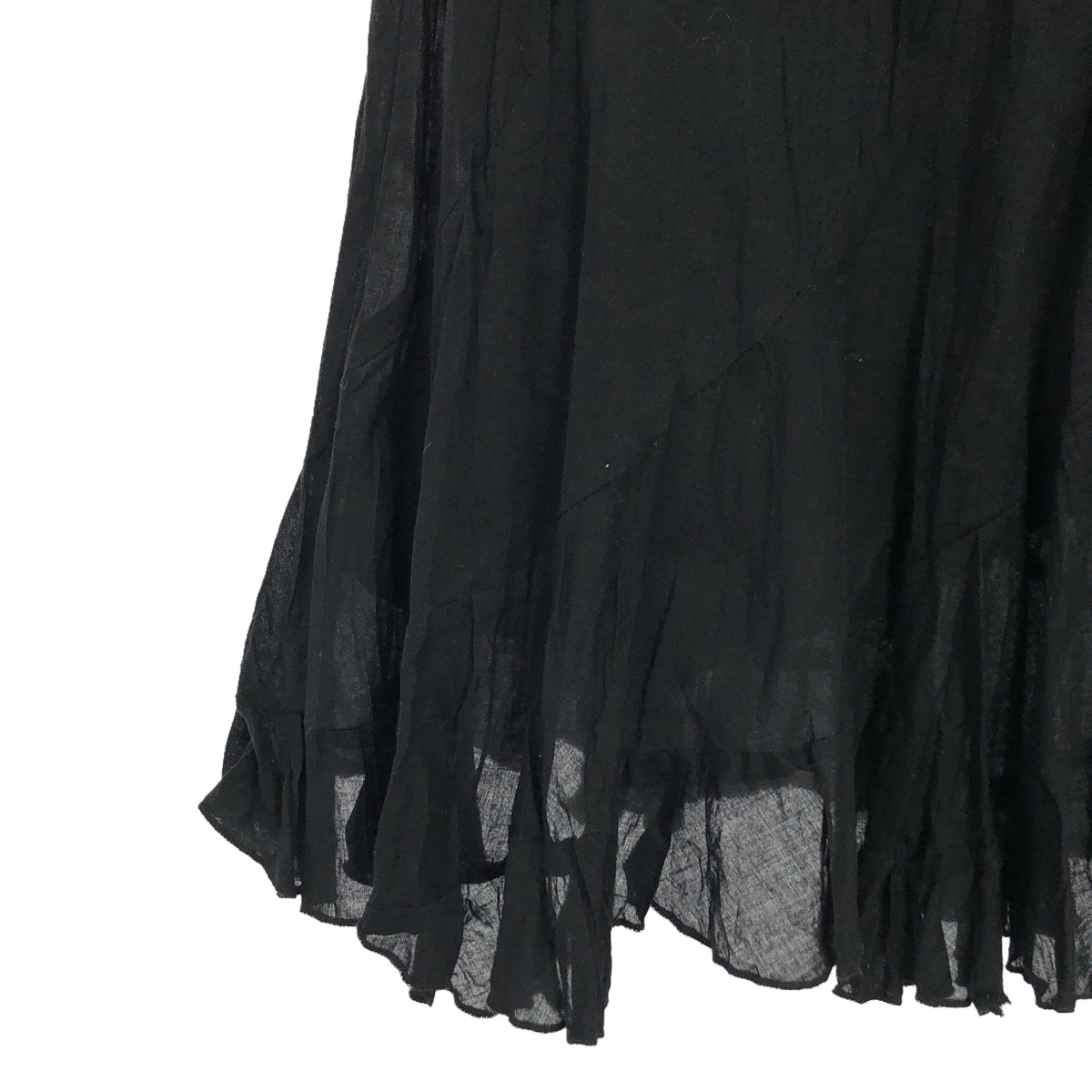 MES DEMOISELLES... / Médemoiselle | Cotton asymmetrical long skirt / fully lined | 36 | Women's