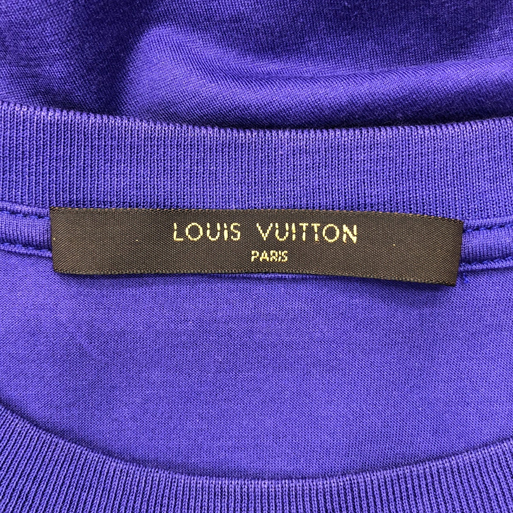Louis Vuitton / ルイヴィトン | コットン ロゴ プリント Tシャツ | XS | メンズ