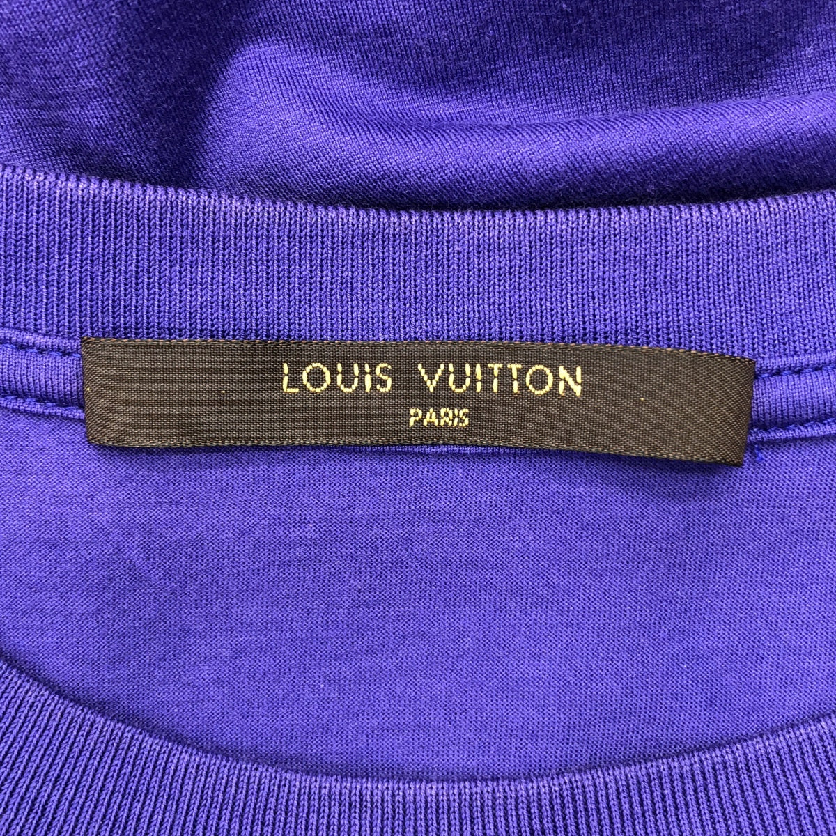 Louis Vuitton / ルイヴィトン | コットン ロゴ プリント Tシャツ | XS | メンズ