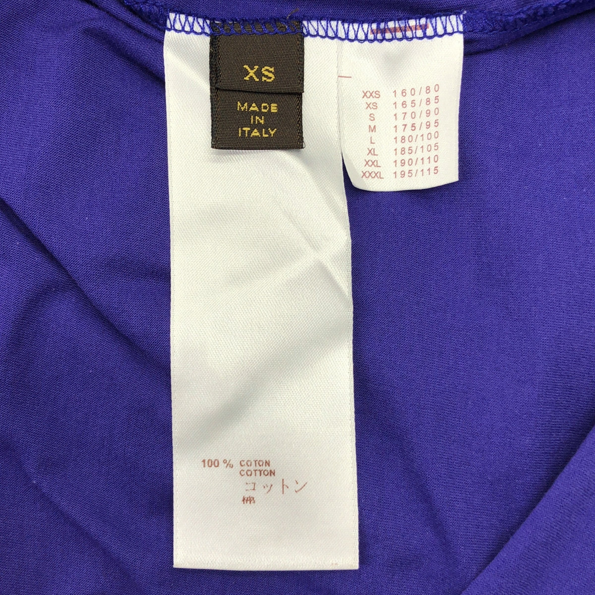 Louis Vuitton / ルイヴィトン | コットン ロゴ プリント Tシャツ | XS | メンズ