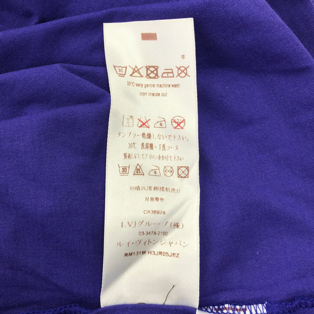 Louis Vuitton / ルイヴィトン | コットン ロゴ プリント Tシャツ | XS | メンズ