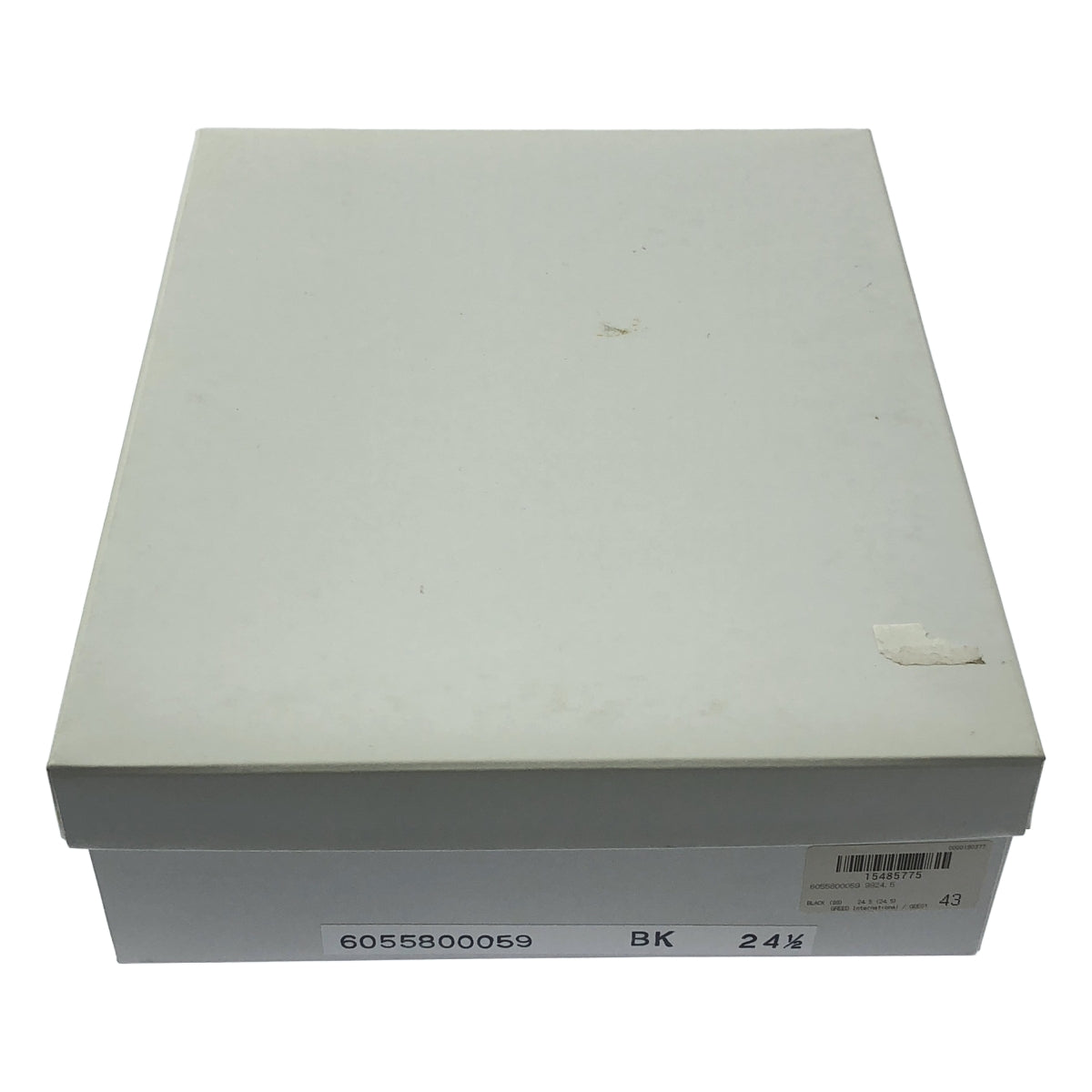 Greed International | 尖頭皮革高跟靴 | 24.5 | 黑色 | 女款