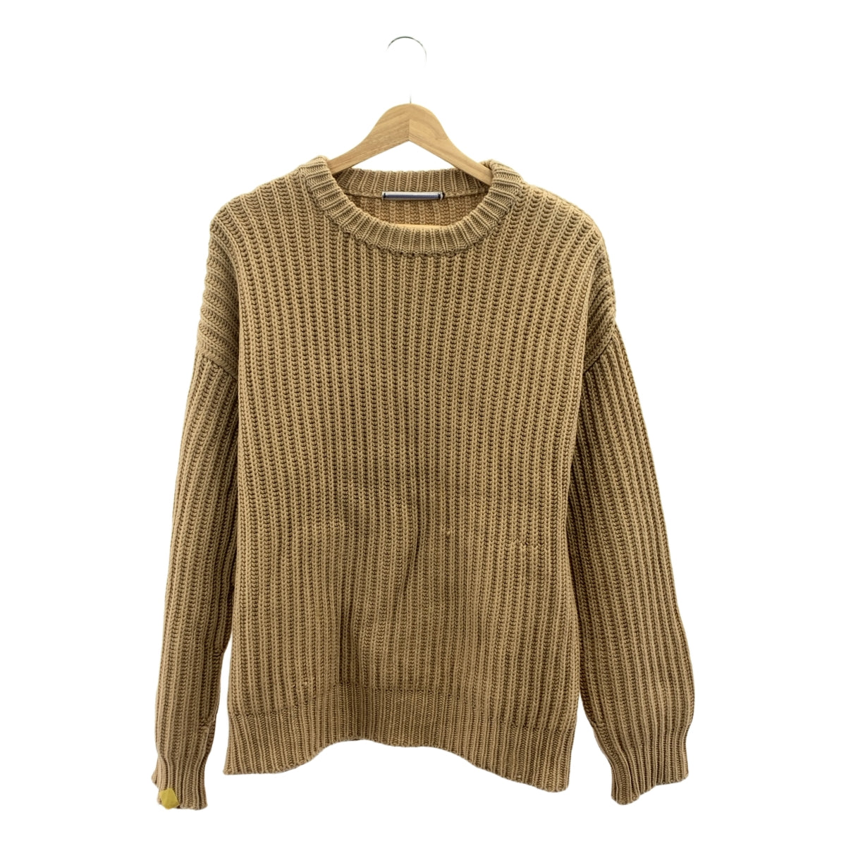 Cristaseya / Cristaseya | 100% 幼駝絨 / 幼駝絨針織毛衣 | M | 淺棕色 | 男款