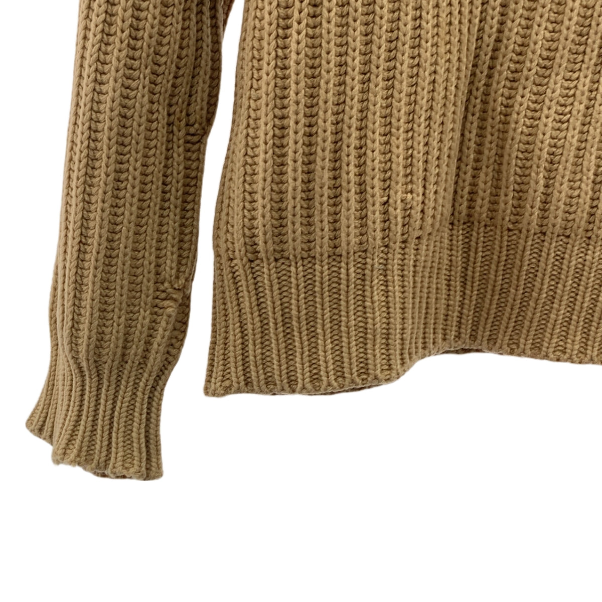 Cristaseya / Cristaseya | 100% 幼駝絨 / 幼駝絨針織毛衣 | M | 淺棕色 | 男款