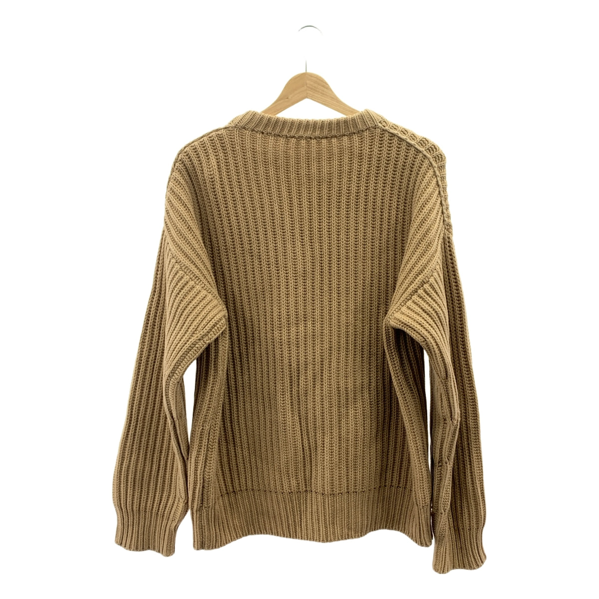 Cristaseya / Cristaseya | 100% 幼駝絨 / 幼駝絨針織毛衣 | M | 淺棕色 | 男款