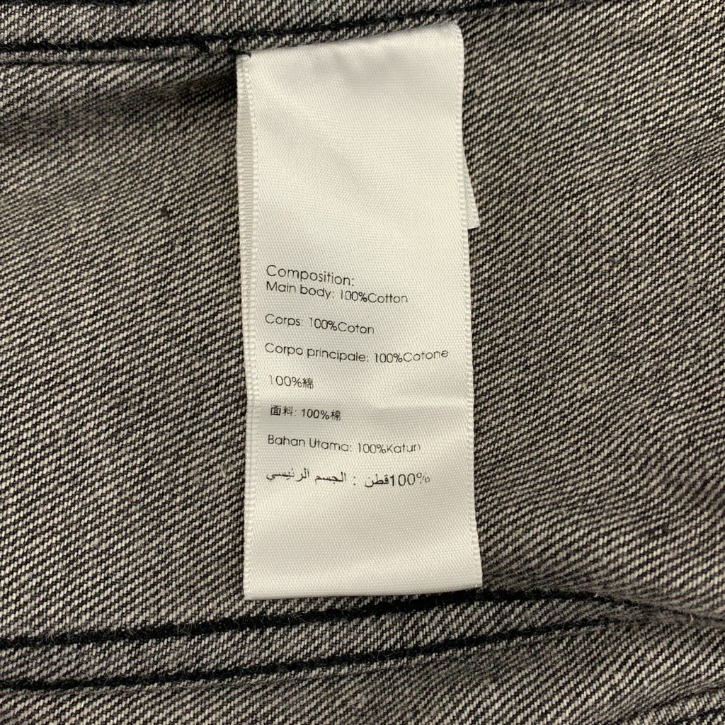 3.1 Phillip Lim / スリーワンフィリップリム | ジップデザイン デニムジャケット | 4 | ブラック | レディース