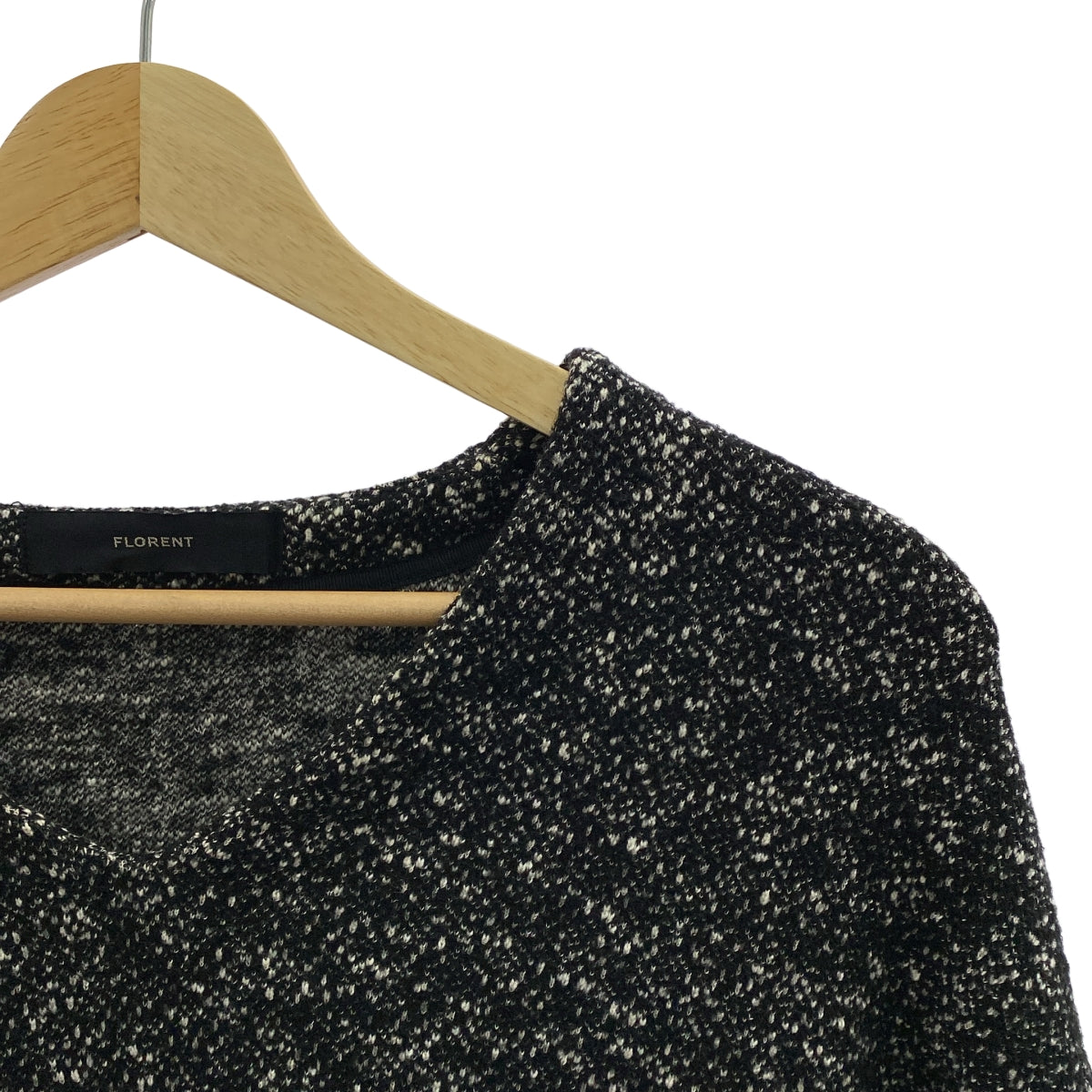 FLORENT | 混合羊毛針織毛衣 | 黑色/灰色 | 女款